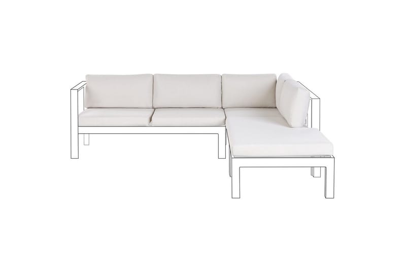 Kuddfodral Messina Vit, Vit