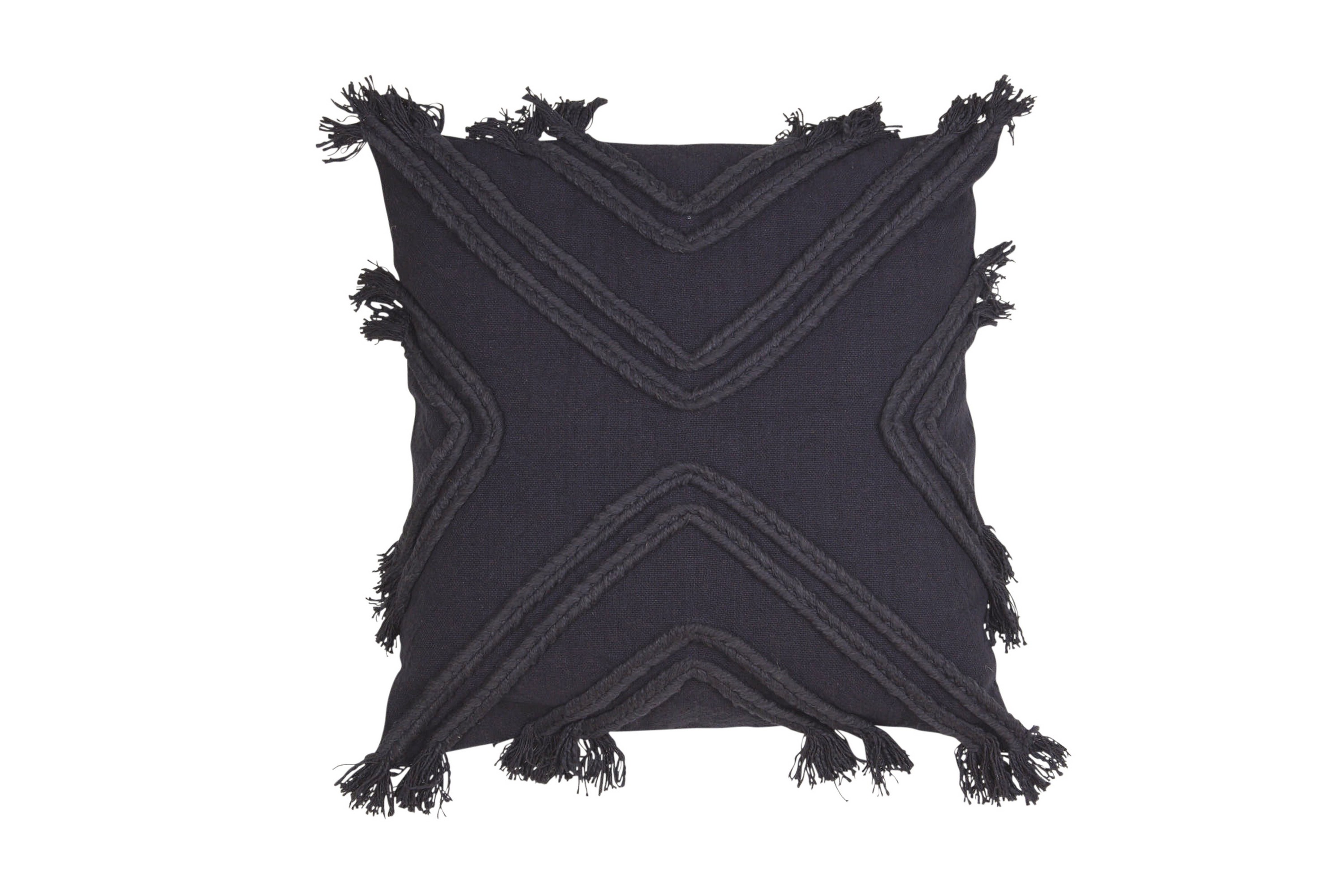 Kuddfodral Rope 48x48 Marinblå