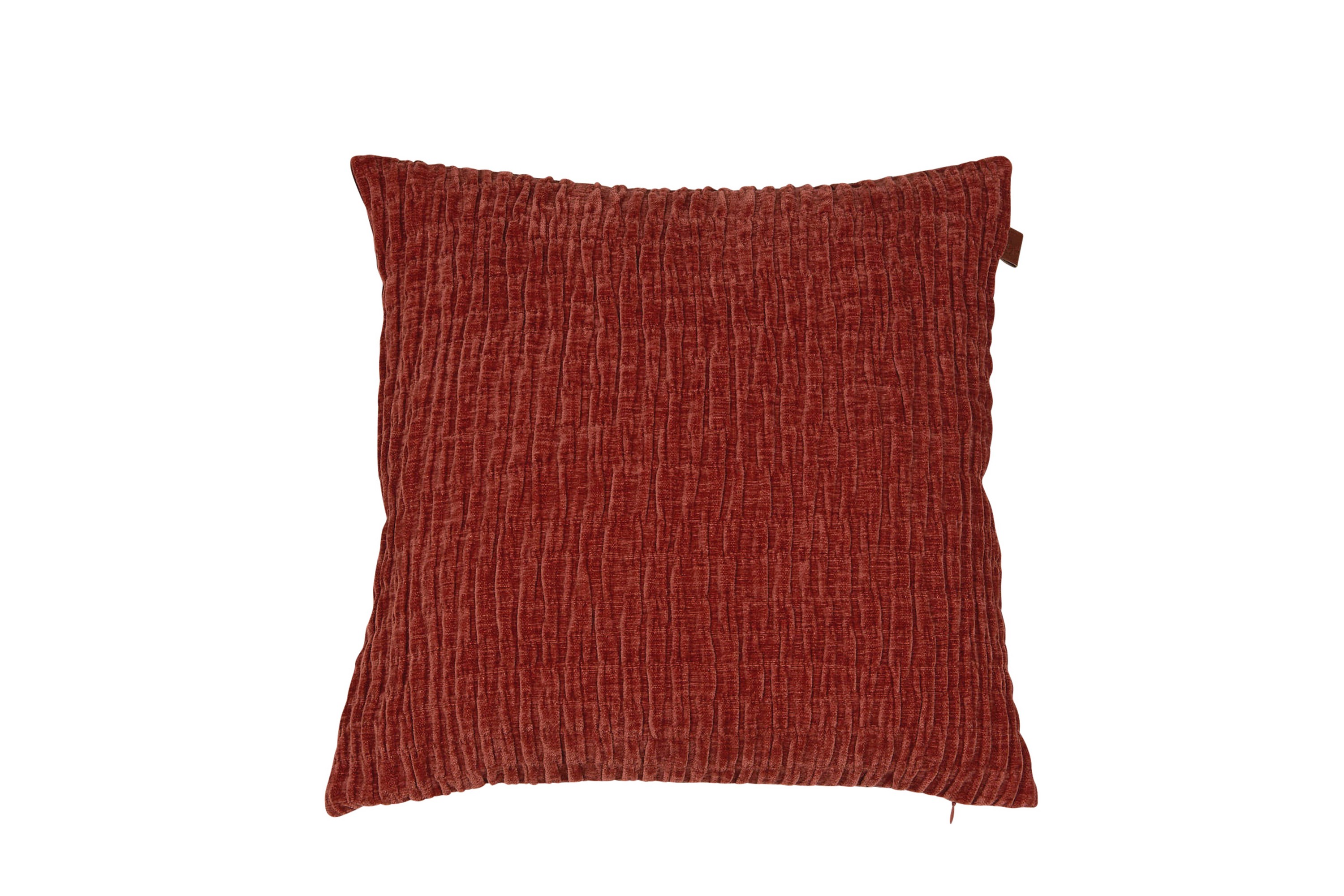 Kuddfodral Saday 48x48 Tegelröd