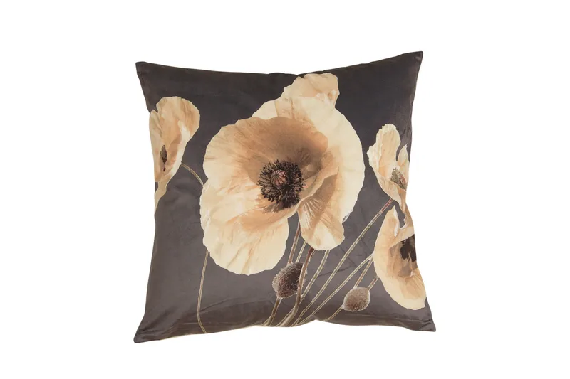 Vallmo Kuddfodral 48x48 cm, Lin