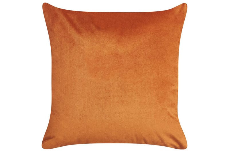 Prydnadskuddar Aeonium set om 2 Orange/svart - Orange/svart - Textil & mattor - Kudde & kuddfodral - Prydnadskudde & soffkudde