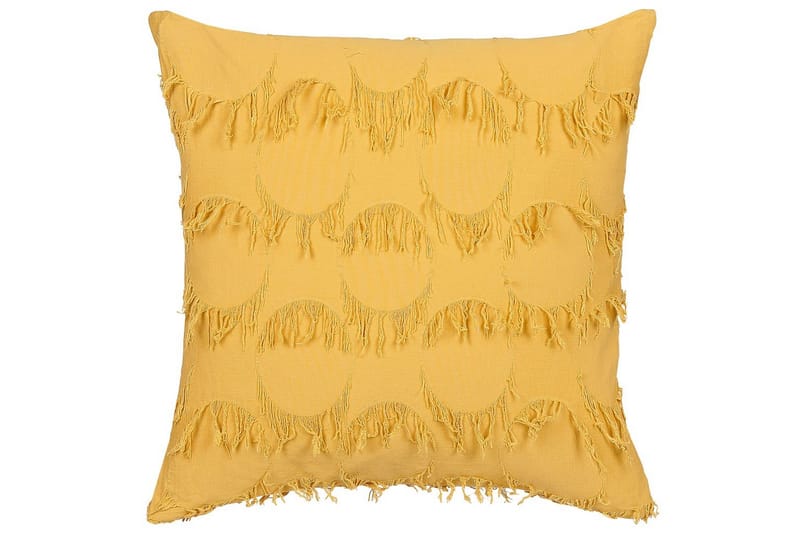 Prydnadskuddar Agastache set om 2 Gul - Gul - Textil & mattor - Kudde & kuddfodral - Prydnadskudde & soffkudde
