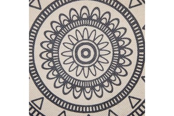 Prydnadskuddar Agrimony set om 2 Beige/svart - Beige/svart - Textil & mattor - Kudde & kuddfodral - Prydnadskudde & soffkudde