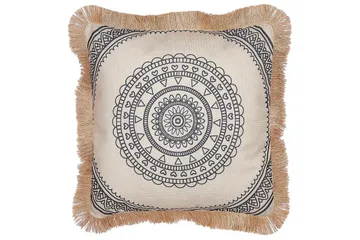 Prydnadskuddar Agrimony set om 2 Beige/svart - Beige/svart - Textil & mattor - Kudde & kuddfodral - Prydnadskudde & soffkudde