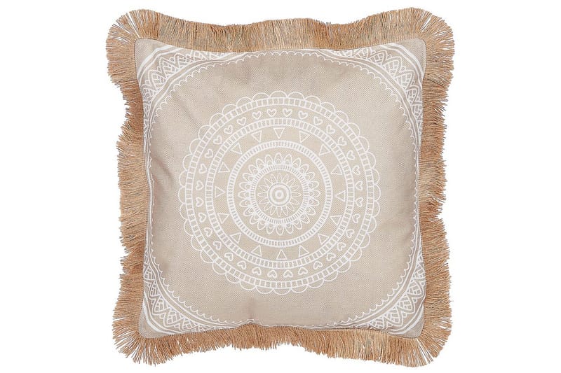 Prydnadskuddar Agrimony set om 2 Beige/vit - Beige/vit - Textil & mattor - Kudde & kuddfodral - Prydnadskudde & soffkudde