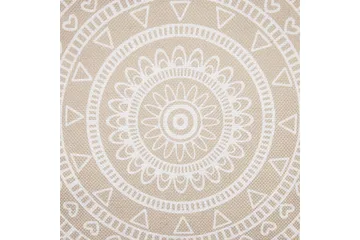 Prydnadskuddar Agrimony set om 2 Beige/vit - Beige/vit - Textil & mattor - Kudde & kuddfodral - Prydnadskudde & soffkudde