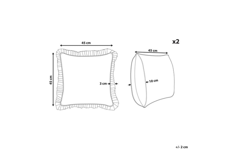 Prydnadskuddar Amoena set om 2 - Textil & mattor - Kudde & kuddfodral - Prydnadskudde & soffkudde