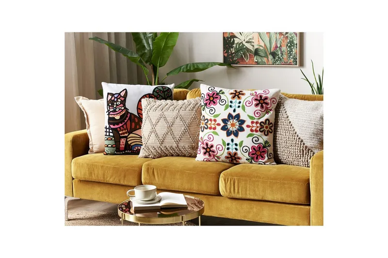 Prydnadskuddar Bahraich set om 2 - Textil & mattor - Kudde & kuddfodral - Prydnadskudde & soffkudde