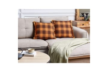 Prydnadskuddar Barja set om 2 Fyrkantig - Fyrkantig - Textil & mattor - Kudde & kuddfodral - Prydnadskudde & soffkudde