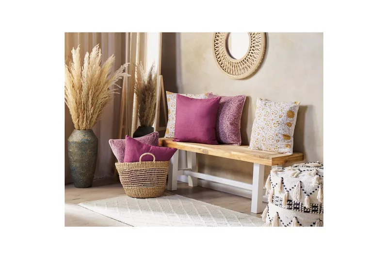 Prydnadskuddar Calathea set om 2 - Textil & mattor - Kudde & kuddfodral - Prydnadskudde & soffkudde