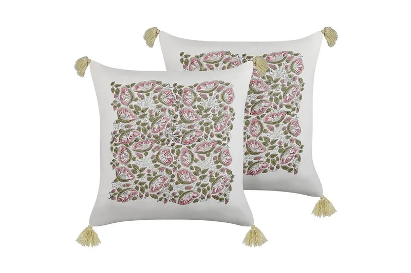 Prydnadskuddar Carissa set om 2