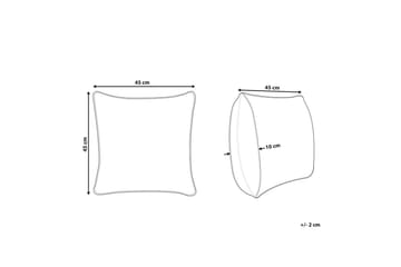 Prydnadskuddar Ceramium Blå/Vit - Blå/Vit - Textil & mattor - Kudde & kuddfodral - Prydnadskudde & soffkudde