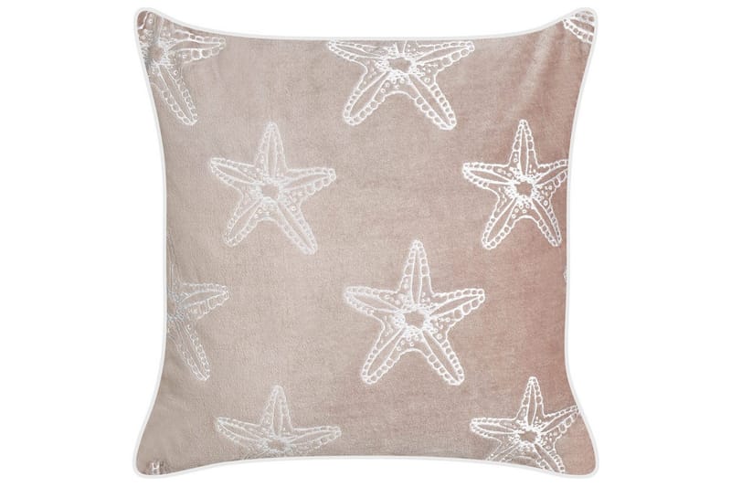 Prydnadskuddar Ceramium set om 2 Rosa/Vit - Rosa/Vit - Textil & mattor - Kudde & kuddfodral - Prydnadskudde & soffkudde