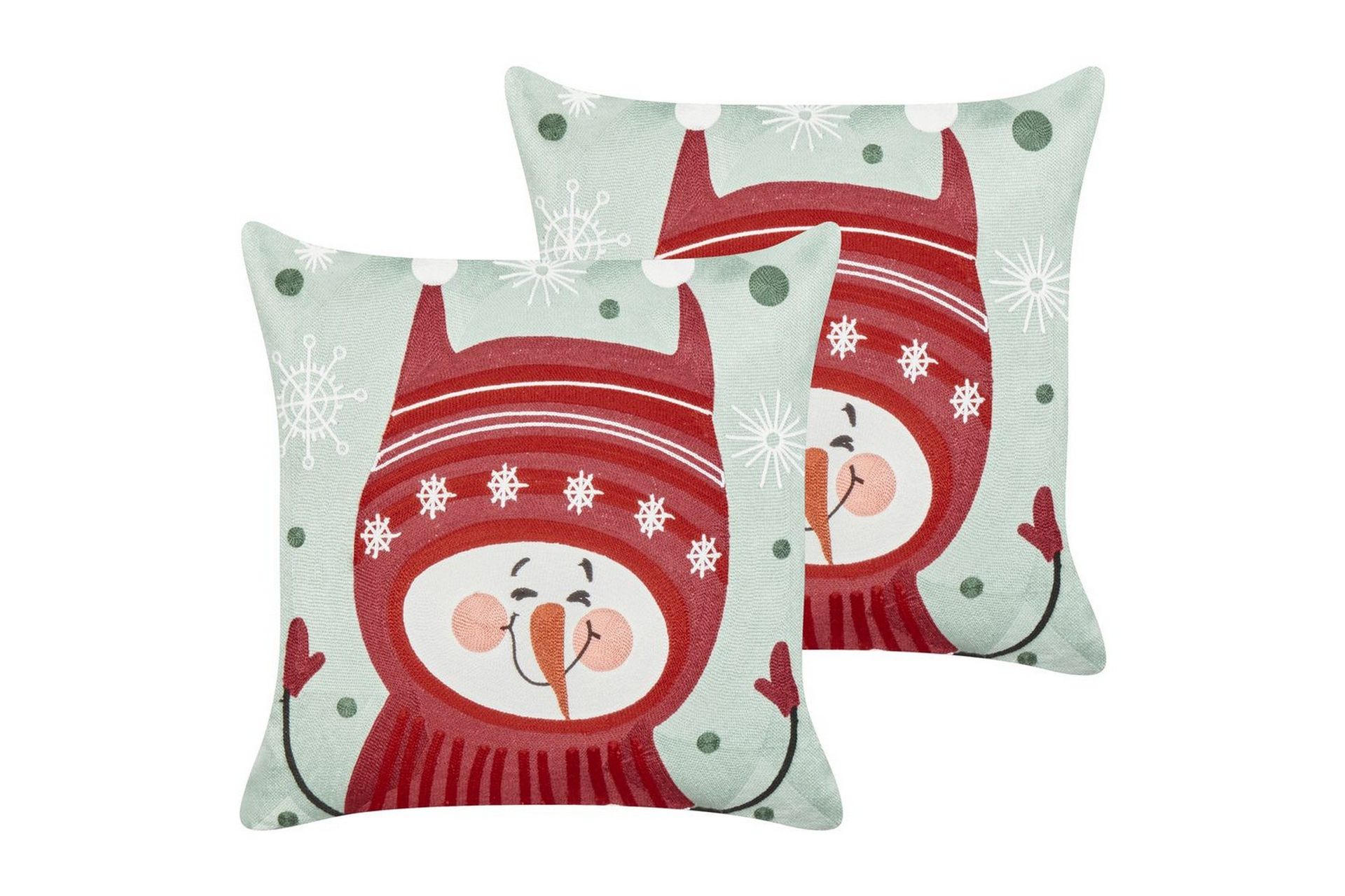 Prydnadskuddar Cupcake set om 2 -