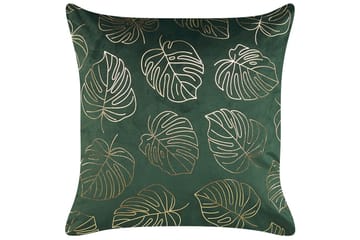 Prydnadskuddar Deliciosa set om 2 Grön/guld - Grön/guld - Textil & mattor - Kudde & kuddfodral - Prydnadskudde & soffkudde