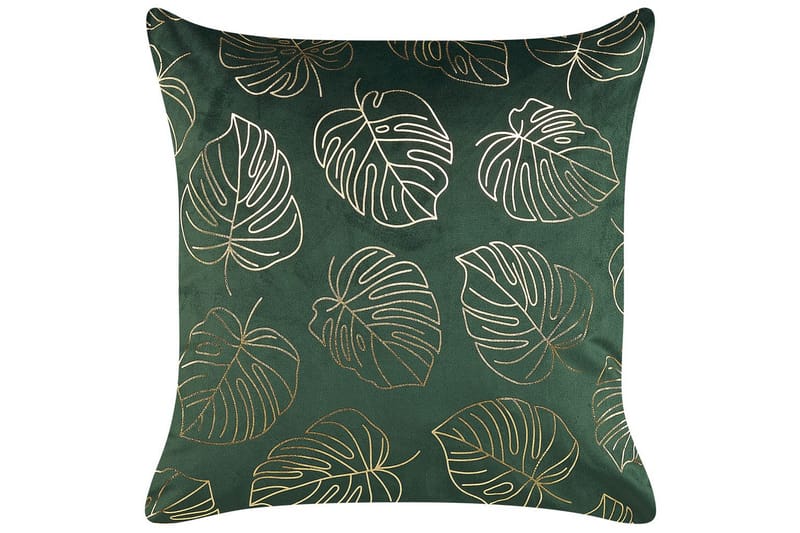 Prydnadskuddar Deliciosa set om 2 Grön/guld - Grön/guld - Textil & mattor - Kudde & kuddfodral - Prydnadskudde & soffkudde