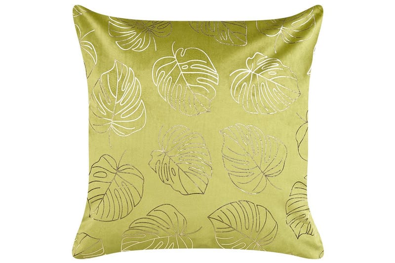 Prydnadskuddar Deliciosa set om 2 Ljusgrön/guld - Ljusgrön/guld - Textil & mattor - Kudde & kuddfodral - Prydnadskudde & soffkudde