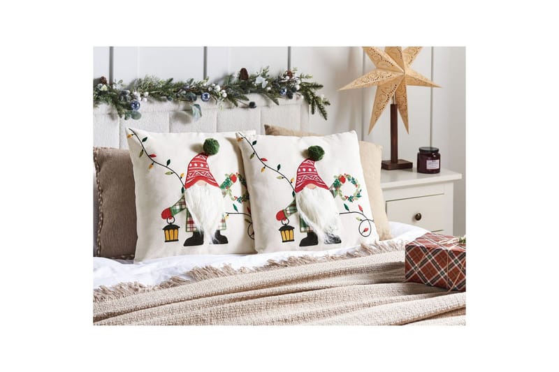 Prydnadskuddar Gnome set om 2 - Textil & mattor - Kudde & kuddfodral - Prydnadskudde & soffkudde