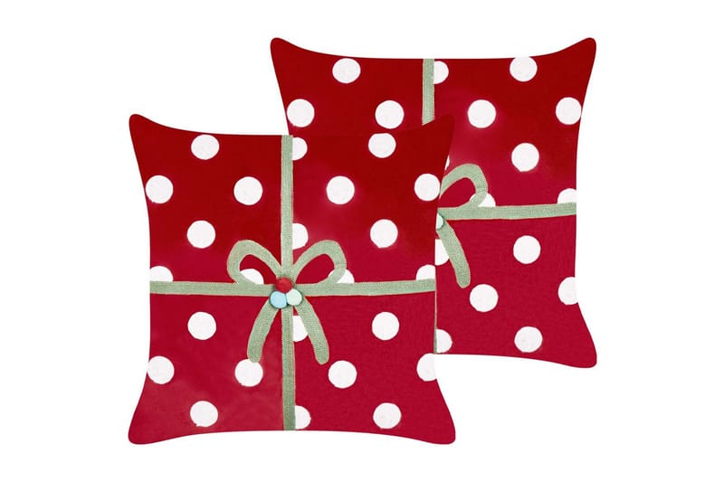 Prydnadskuddar Gumdrop set om 2