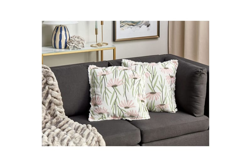 Prydnadskuddar Gynura set om 2 - Textil & mattor - Kudde & kuddfodral - Kudde utomhus