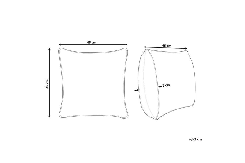Prydnadskuddar Gynura - Textil & mattor - Kudde & kuddfodral - Kudde utomhus