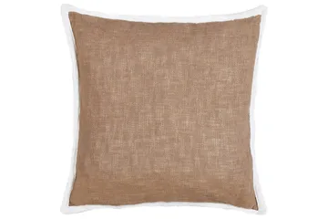 Prydnadskuddar Ianthe set om 2 Brun/Vit - Brun/Vit - Textil & mattor - Kudde & kuddfodral - Prydnadskudde & soffkudde