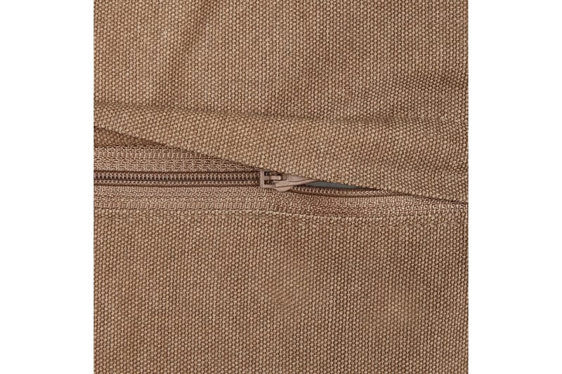 Prydnadskuddar Ianthe set om 2 Brun/Vit - Brun/Vit - Textil & mattor - Kudde & kuddfodral - Prydnadskudde & soffkudde