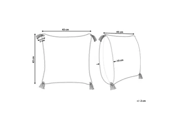 Prydnadskuddar Jacaranda - Textil & mattor - Kudde & kuddfodral - Prydnadskudde & soffkudde