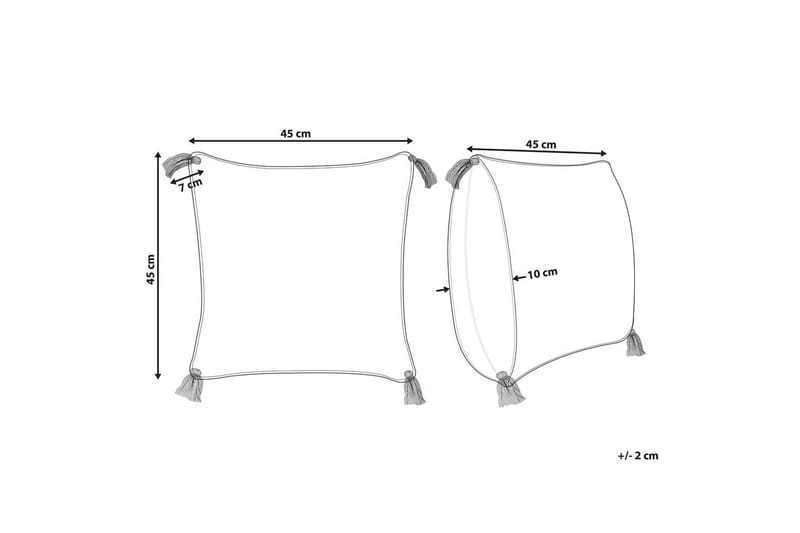 Prydnadskuddar Jacaranda - Textil & mattor - Kudde & kuddfodral - Prydnadskudde & soffkudde