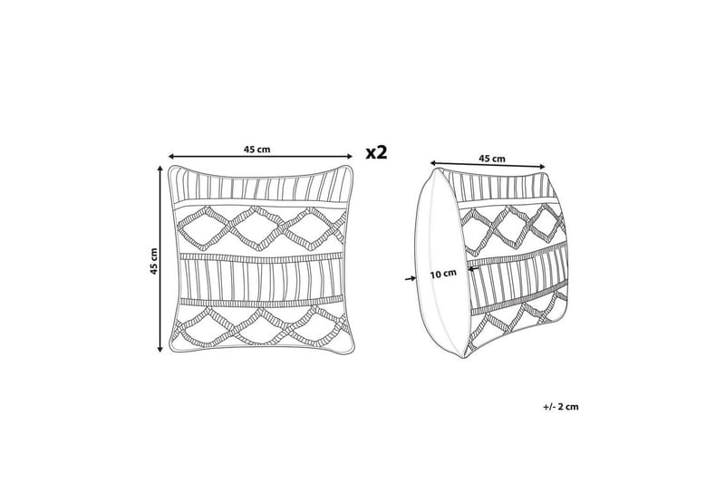 Prydnadskuddar Karatas set om 2 - Textil & mattor - Kudde & kuddfodral - Prydnadskudde & soffkudde