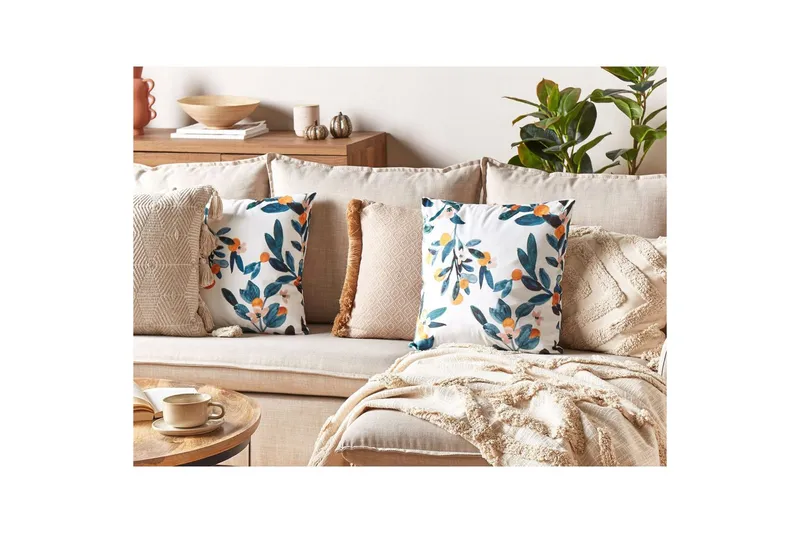 Prydnadskuddar Knautia set om 2 - Textil & mattor - Kudde & kuddfodral - Kudde utomhus