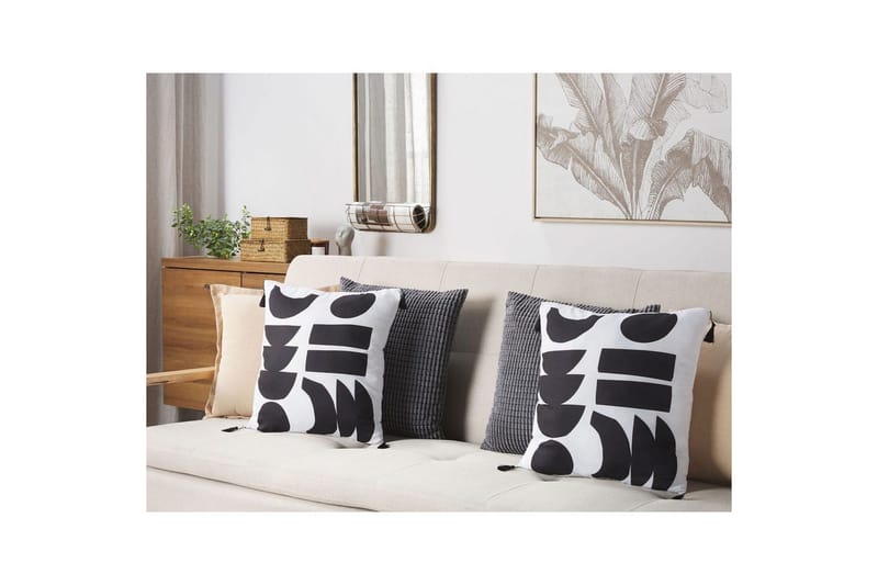 Prydnadskuddar Liriope set om 2 Fyrkantig - Fyrkantig - Textil & mattor - Kudde & kuddfodral - Prydnadskudde & soffkudde