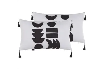 Prydnadskuddar Liriope set om 2 Rektangulär - Rektangulär - Textil & mattor - Kudde & kuddfodral - Prydnadskudde & soffkudde