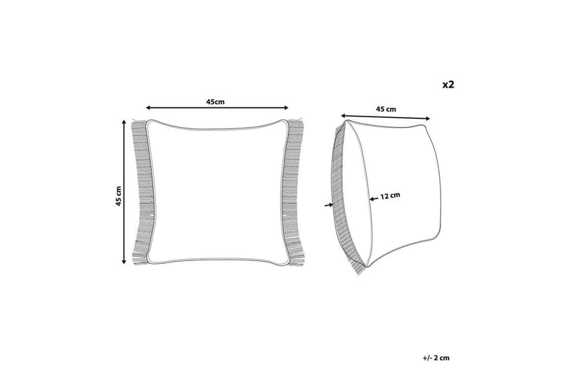 Prydnadskuddar Lonar set om 2 - Textil & mattor - Kudde & kuddfodral - Prydnadskudde & soffkudde