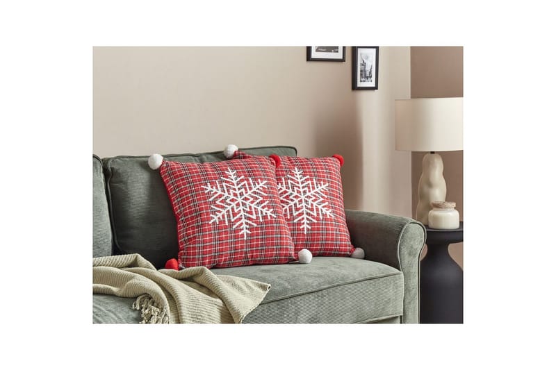 Prydnadskuddar Lonicera set om 2 - Textil & mattor - Kudde & kuddfodral - Prydnadskudde & soffkudde