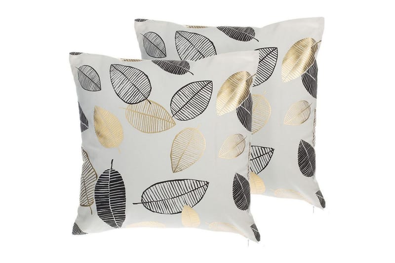 Prydnadskuddar Lotus set om 2