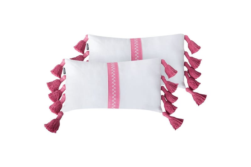 Prydnadskuddar Lovely set om 2