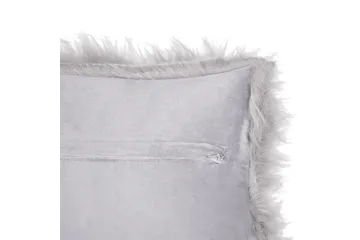 Prydnadskuddar Lubha set om 2 Grå - Grå - Textil & mattor - Kudde & kuddfodral - Prydnadskudde & soffkudde