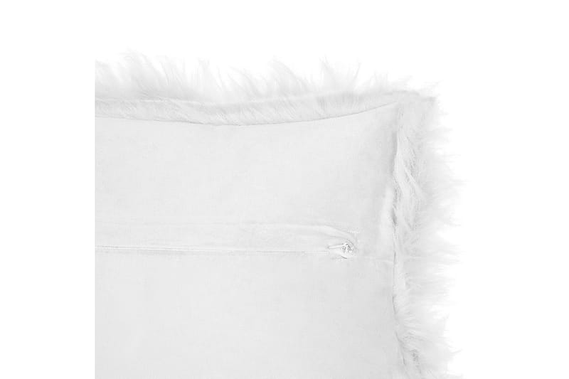 Prydnadskuddar Lubha set om 2 Vit - Vit - Textil & mattor - Kudde & kuddfodral - Prydnadskudde & soffkudde