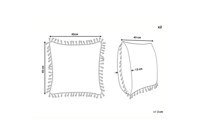 Prydnadskuddar Mallow set om 2 - Textil & mattor - Kudde & kuddfodral - Prydnadskudde & soffkudde
