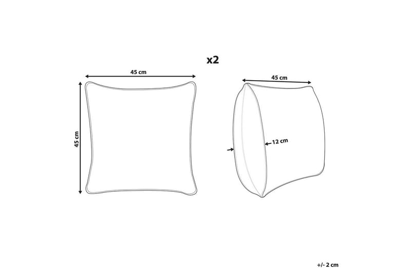 Prydnadskuddar Meadowfoam set om 2 - Textil & mattor - Kudde & kuddfodral - Prydnadskudde & soffkudde