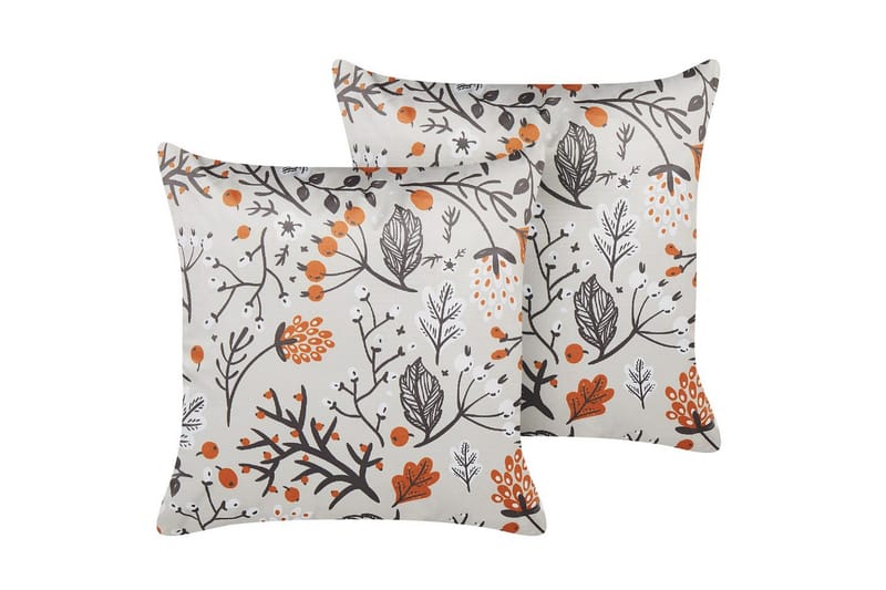 Prydnadskuddar Montbretia set om 2