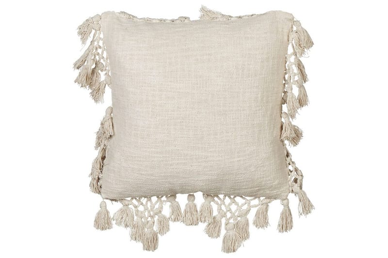 Prydnadskuddar Olearia set om 2 Beige - Beige - Textil & mattor - Kudde & kuddfodral - Prydnadskudde & soffkudde