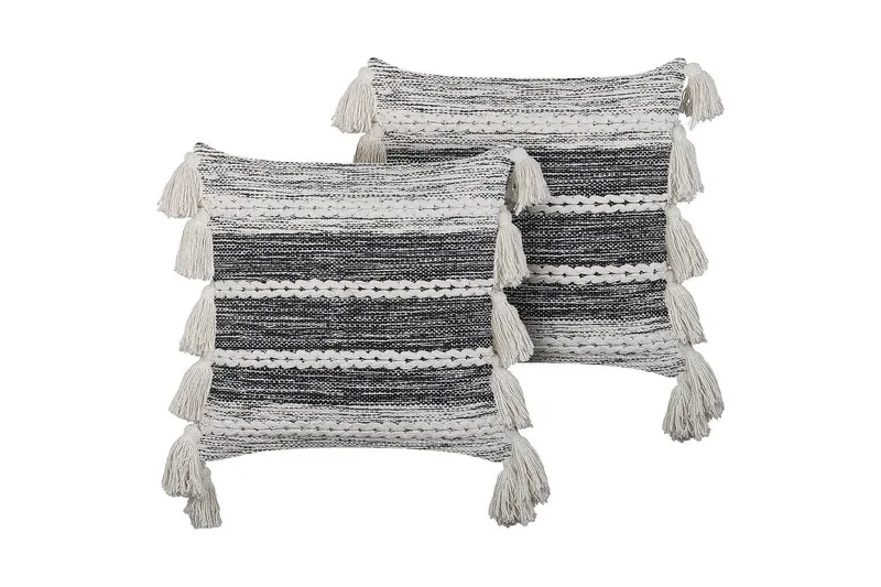 Prydnadskuddar Rochea set om 2