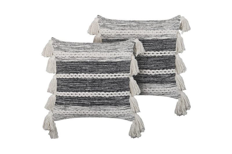 Prydnadskuddar Rochea set om 2 - Textil & mattor - Kudde & kuddfodral - Kudde utomhus