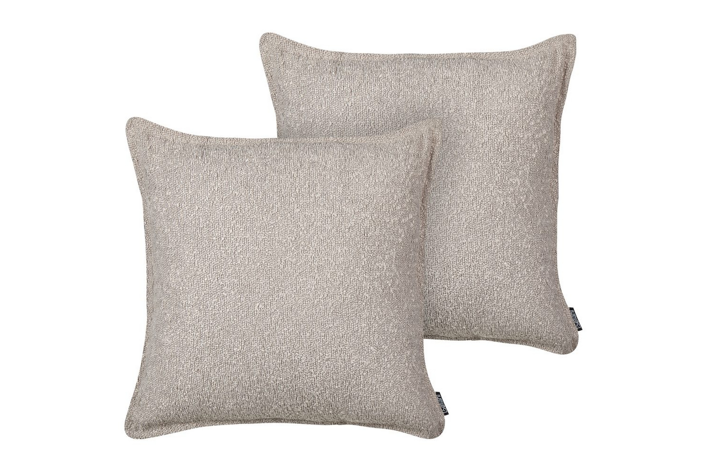 Prydnadskuddar Senecia set om 2 Beige Beige