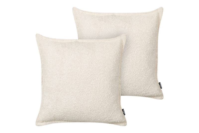 Prydnadskuddar Senecia set om 2 Ljusbeige - Ljusbeige - Textil & mattor - Kudde & kuddfodral - Prydnadskudde & soffkudde