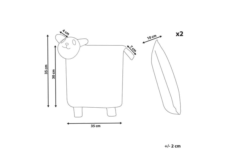 Prydnadskuddar Shadoor set om 2 - Textil & mattor - Kudde & kuddfodral - Prydnadskudde & soffkudde