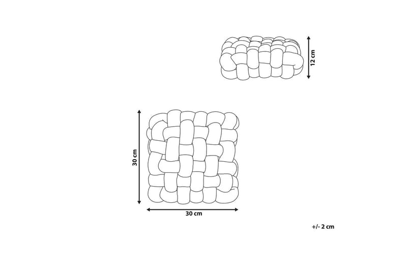 Prydnadskuddar Sirali Blå - Blå - Textil & mattor - Kudde & kuddfodral - Prydnadskudde & soffkudde
