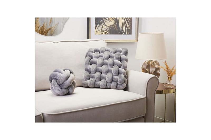 Prydnadskuddar Sirali Grå - Grå - Textil & mattor - Kudde & kuddfodral - Prydnadskudde & soffkudde